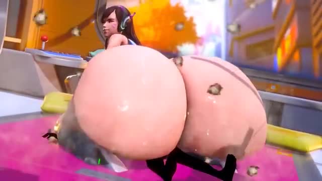 D.va crushes you with her ass