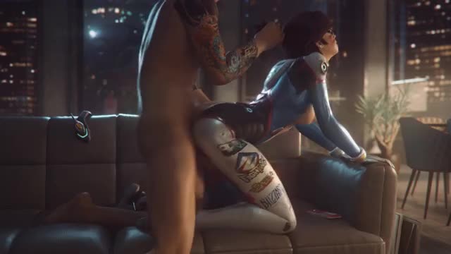 D.va on the Couch [VGErotica][4K]