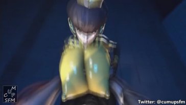 D.va’s latex titjob