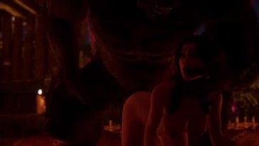 ELF WIFE CHEATS WITH MINOTAUR Wild Life