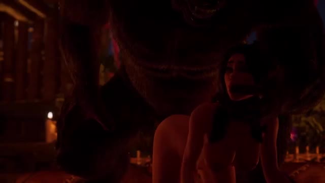 ELF WIFE CHEATS WITH MINOTAUR Wild Life