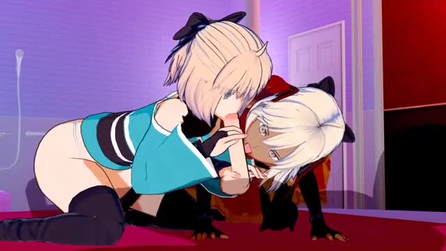 Fate;Grand Order – Okita Souji X Okita Souji (Alter) Threesome