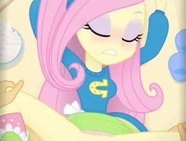 Fluttershy Spread Legs
