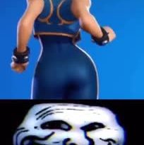 Fortnite Chun-Li (Troll Face short HMV/EDIT)