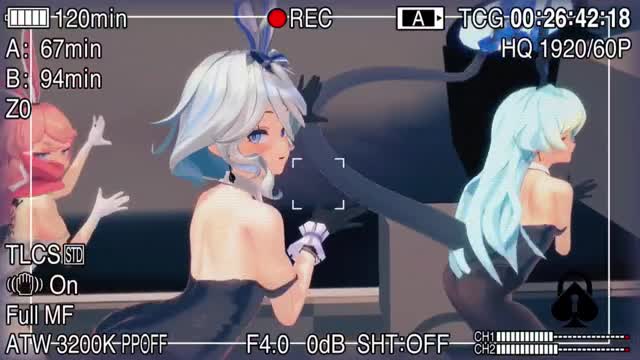 Fronina, Rosalia, and Lilia Sex Dance（QOS Attention）