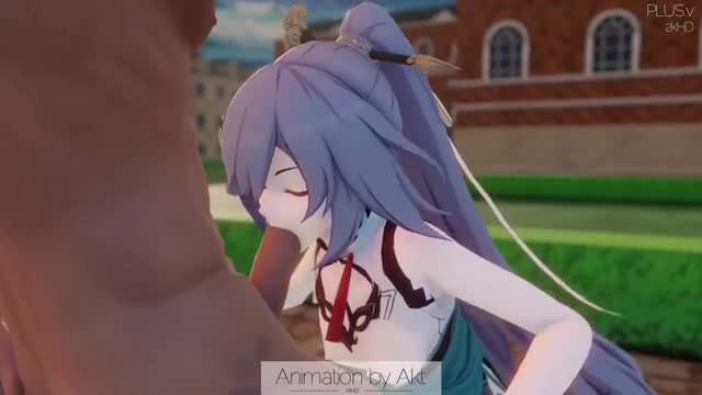 Fu Hua sucking hard – AKT