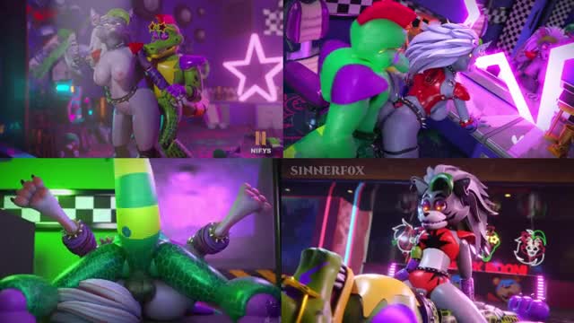 Fuck Nights at Freddy’s: Sexcurity Breach compilation