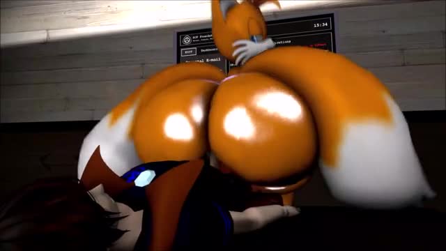 Fuck tails cum fart anal
