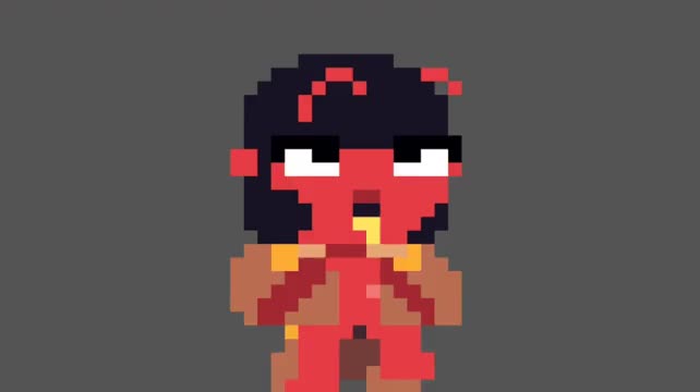 (Full Animation in description) Alien Red Ebony