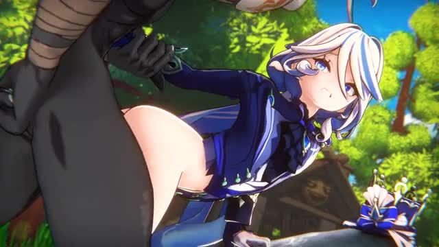 Furina x Hilichurl – 2 Clothed 4k「JygreAnimation」