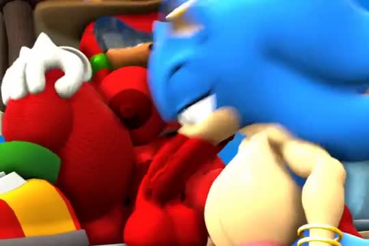 Futa Knuckles fucking futa Sonic