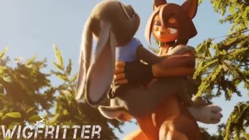 Futa Rory fucking Judy Hopps