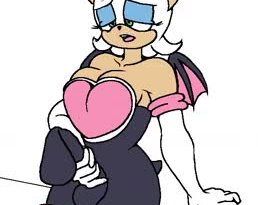 Futa Rouge masturbating