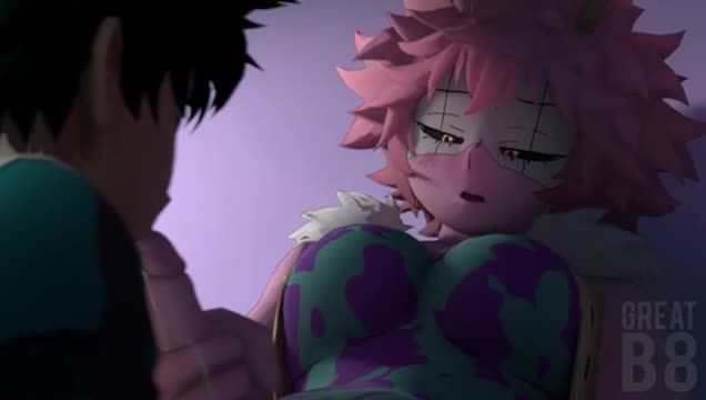 Futa on Male x My Hero Academia x Blowjob Compilation