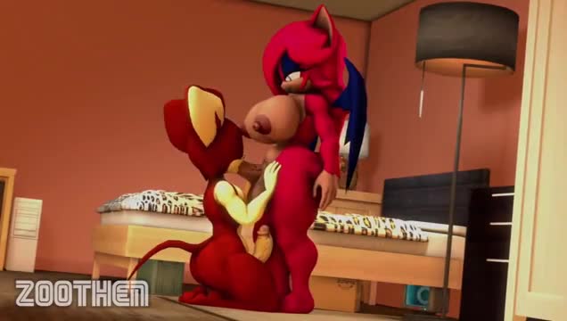 Futa on Male x Sonic the Hedgehog x Blowjob Compilation