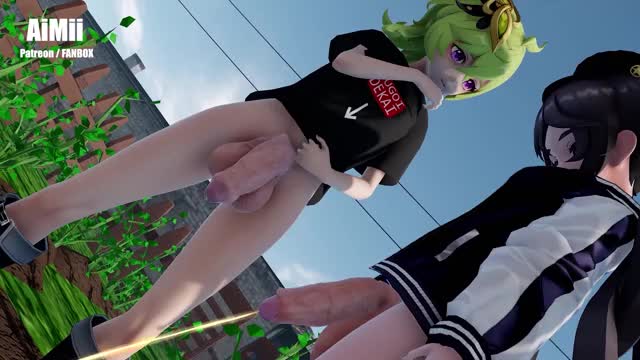 Futanari Farm – Collei & Mona