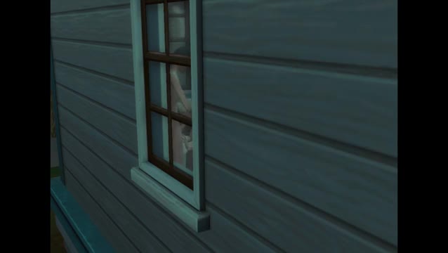 Futanari is alone at home !
