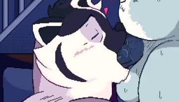 Gay Furry Blowjob