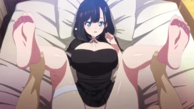 Girl on bed
