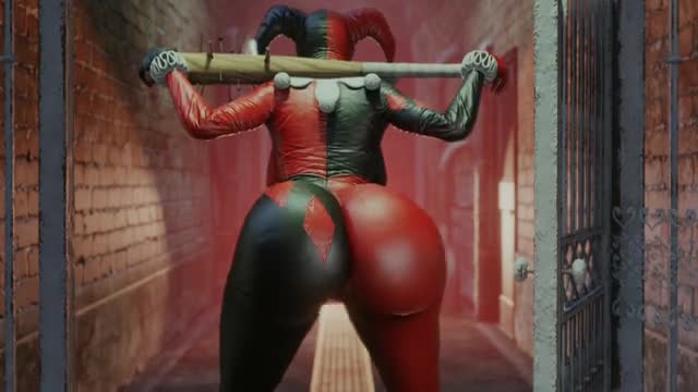 Harley teasing gassy butt cake