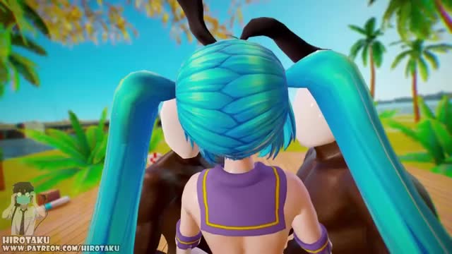 Hatsune Miku 【Sex Video】Shimakaze Costume S.V.