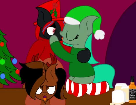 Heart, Jade & Dylina’s sexy Christmas night