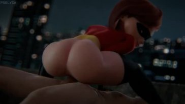 Helen Parr Taking A Villian Down [FPSBlyck]