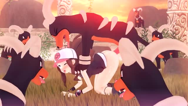 Houndoom x Hilda [Witchanon]