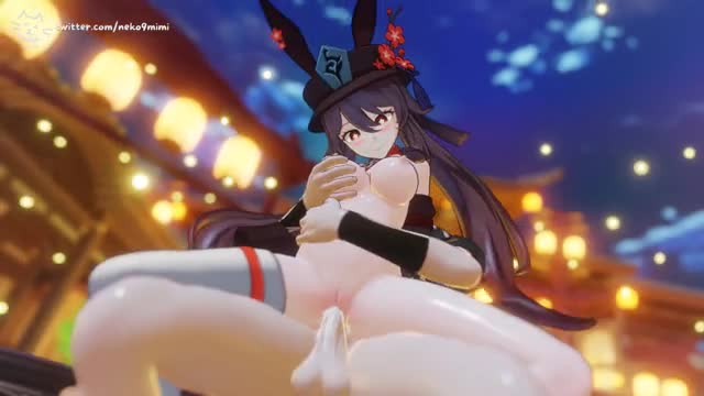 Hutao Riding (Nude Ver.) [neko9mimi]