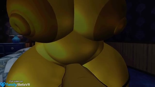 Hyper toy chica pov facefuck