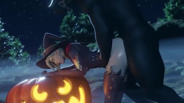 Imp Mercy Pounded By Horseguy [Rekin3D]