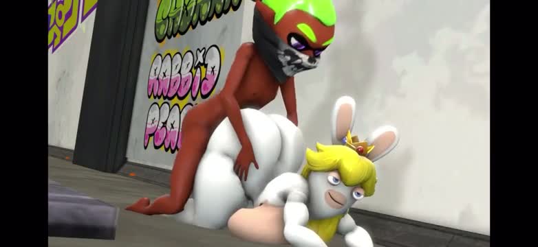 Inkling and rabbid peach
