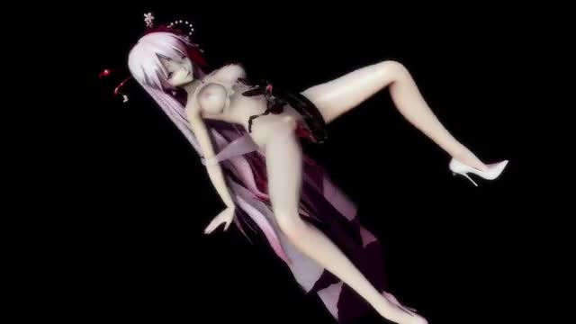 Insect Missionery Hentai Sex Nude Chinese Girl Long Red Hair MMD 3D