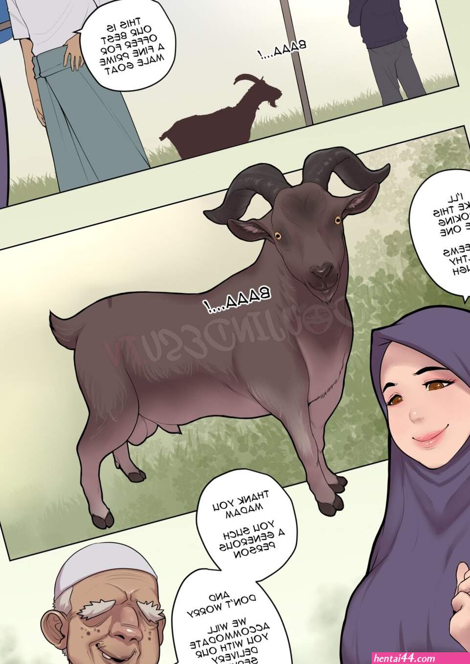 It was supposed to be a sacrifice hentai manga