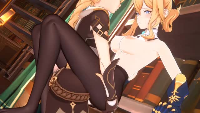 Jean’s office pantyhose version 4k「JygreAnimation」