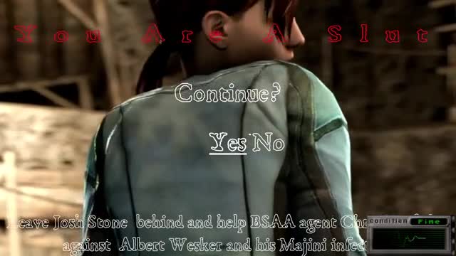 Jill Valentine Game over