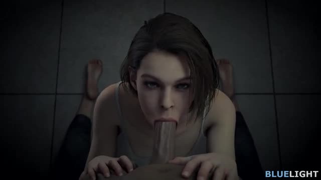 Jill sucks a cock