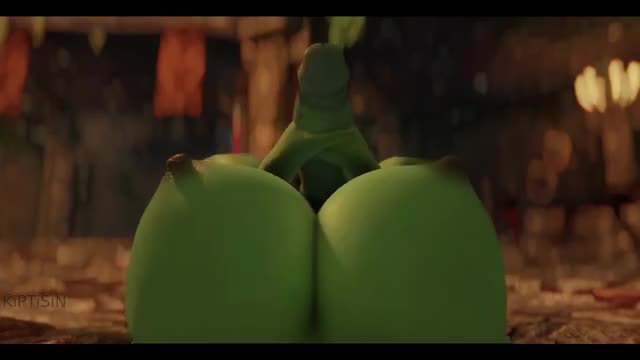 Juicy Futa Orc Jerks Off and Then Gets Fucked by Riekling