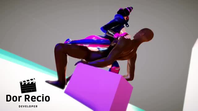 Juri Han with her ass full