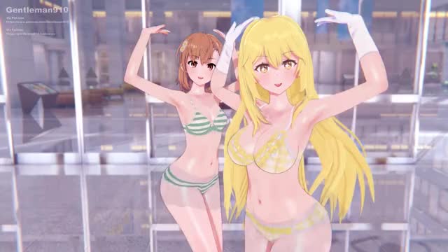 [KKS/MMD] [I CAN’T STOP ME] Misaka Mikoto Shokuhou Misaki [A Certain Scientific Railgun]