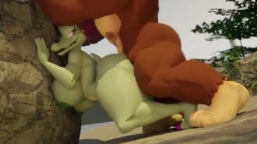 Kalypso and DK having fun