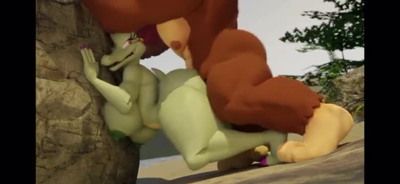 Kalypso and DK having fun