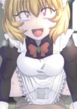 Kitsune in heat on top