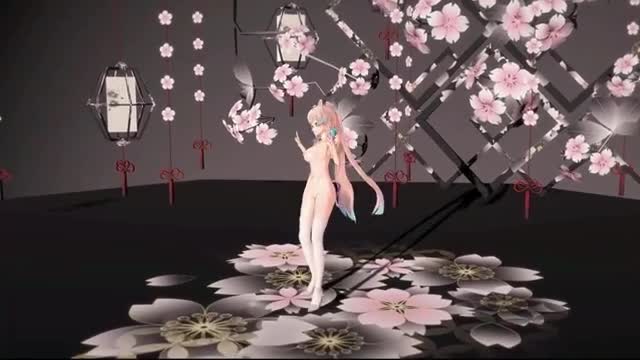 Kokomi Undress Dance Hentai Genshin Impact Catgirl MMD 3D Clear Blue Eyes