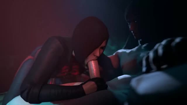 Lady Shiva Blowjob (Hazard3000)