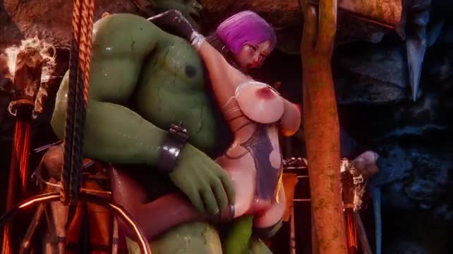 Laura gets fucked roughly by a goblin (Vindictus)