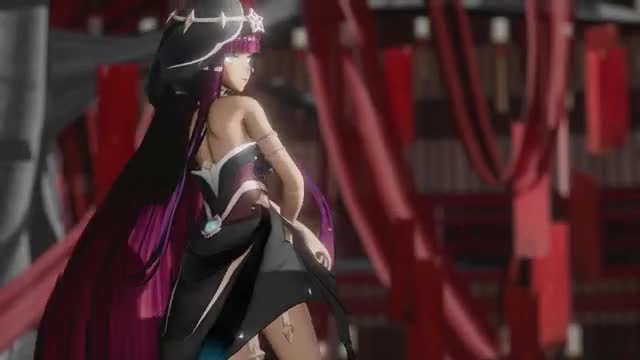 Layla Genshin Impact Hentai Wiggle Wiggle Sex and Dance Black Clothes