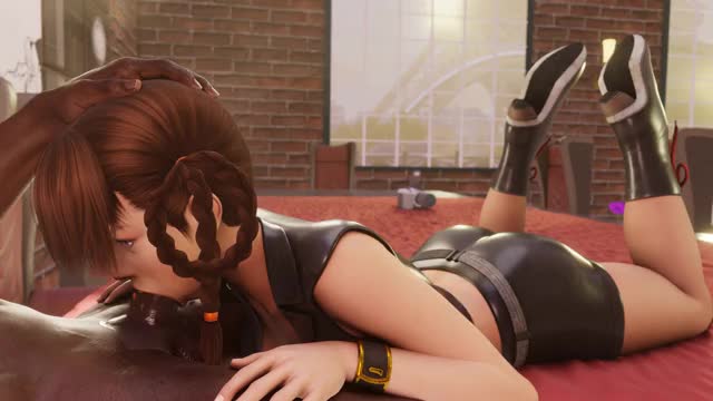 Leifang Blowjob [Blacked][Leather][SaveAss]