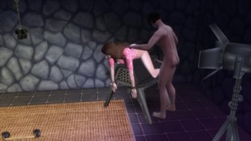 Lola gets Spanked