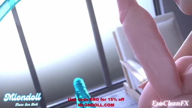 MLONDOLL sexdoll gets all 5 holes filled with juicy cum